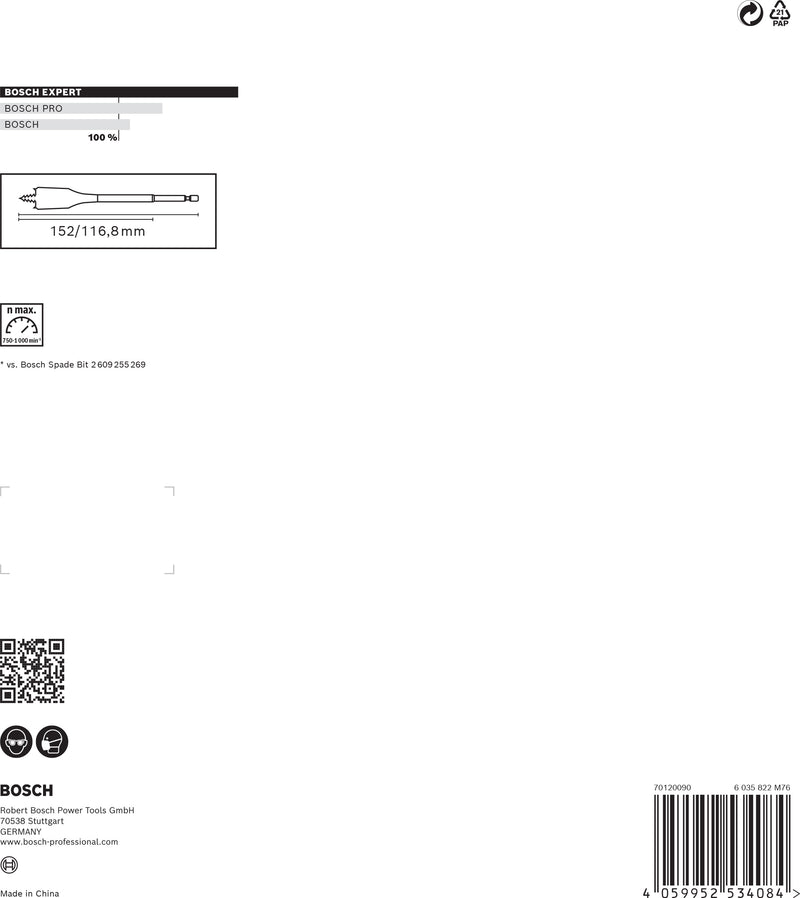 Bosch Self-Drilling Rasp Expert SelfCut Speed
