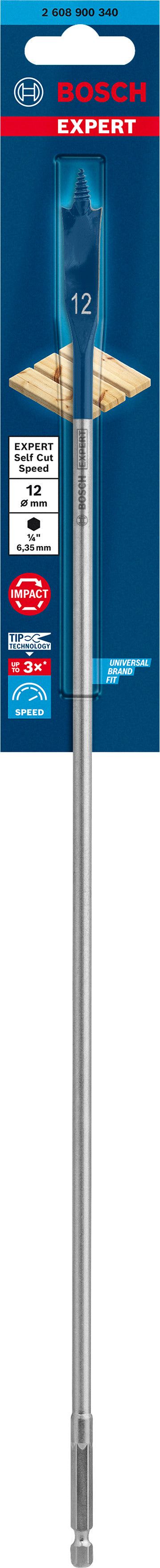 Escofina autoperforante Bosch Expert SelfCut Speed