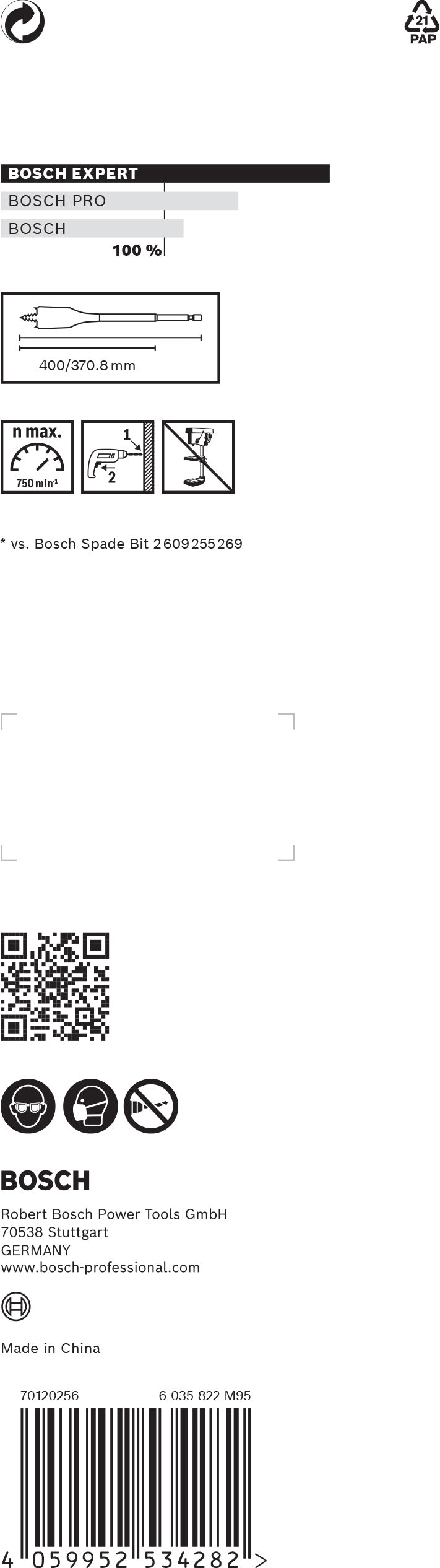 Bosch Self-Drilling Rasp Expert SelfCut Speed