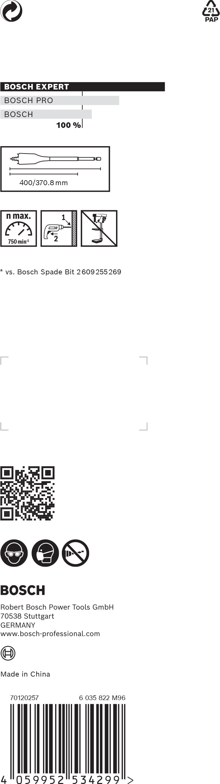 Bosch Self-Drilling Rasp Expert SelfCut Speed