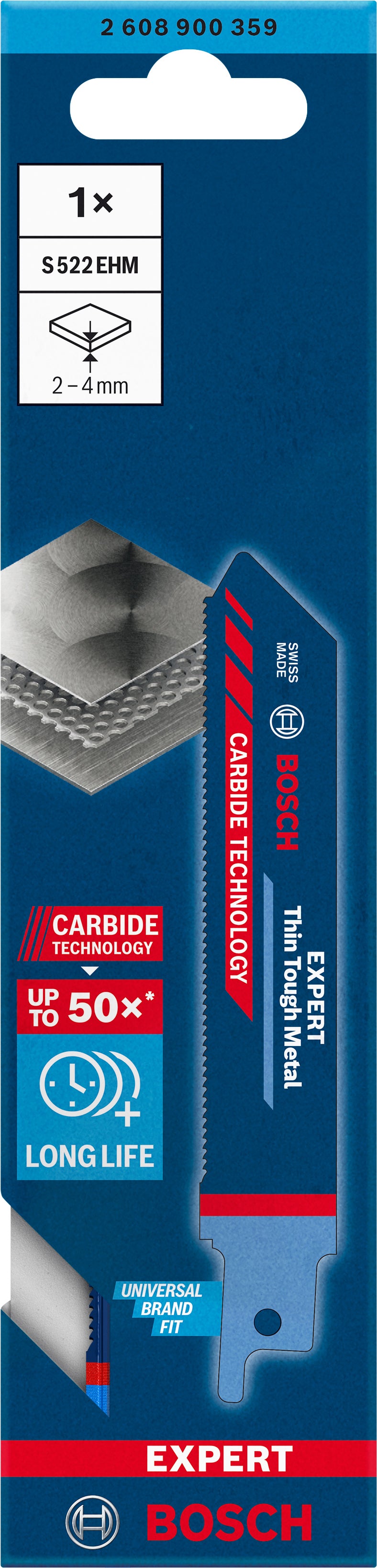 Juego de hojas de sierra Bosch RBE- 1ER S 522 EHM