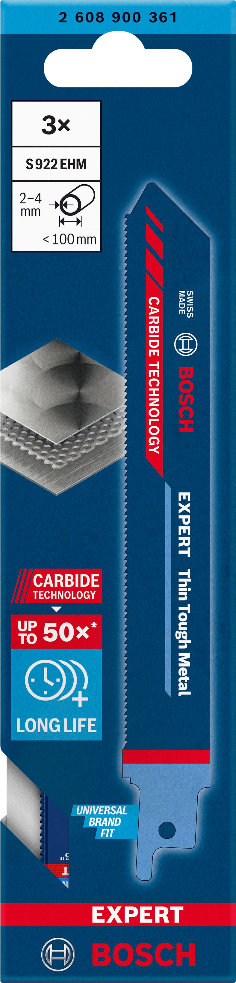 Conjunto de lâminas de serra Bosch RBE- 3ER S 922 EHM