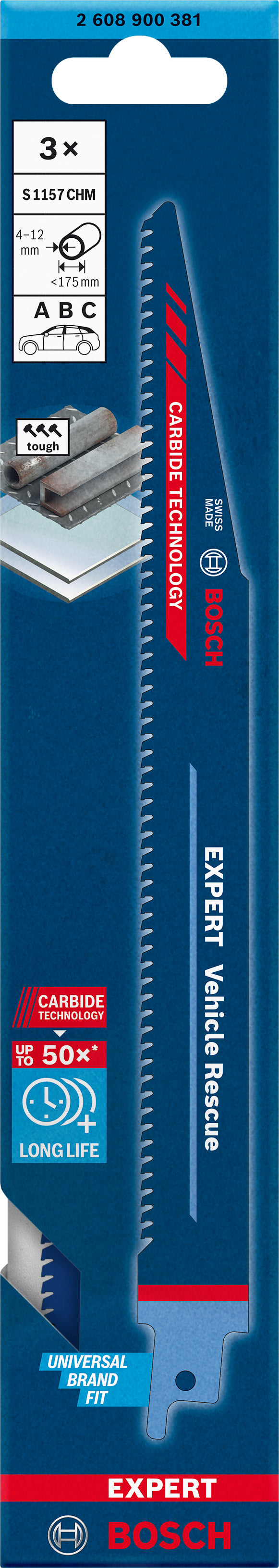 Bosch Saw Blade Set RBE- 3ER S 1157 CHM