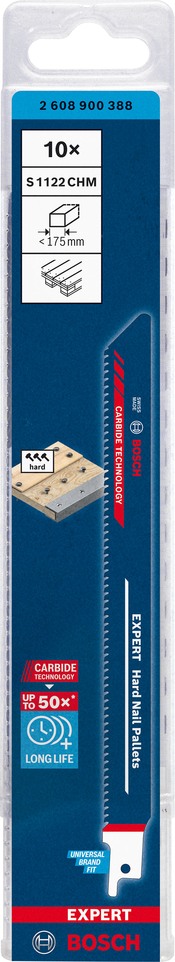 Conjunto de lâminas de serra Bosch RBE- 10ER S 1122 CHM