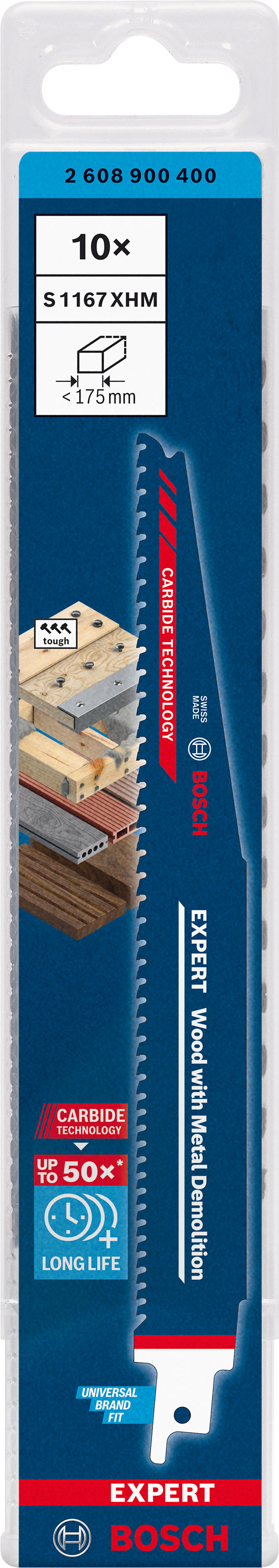 Bosch Saw Blade Set RBE- 10ER S 1167 XHM