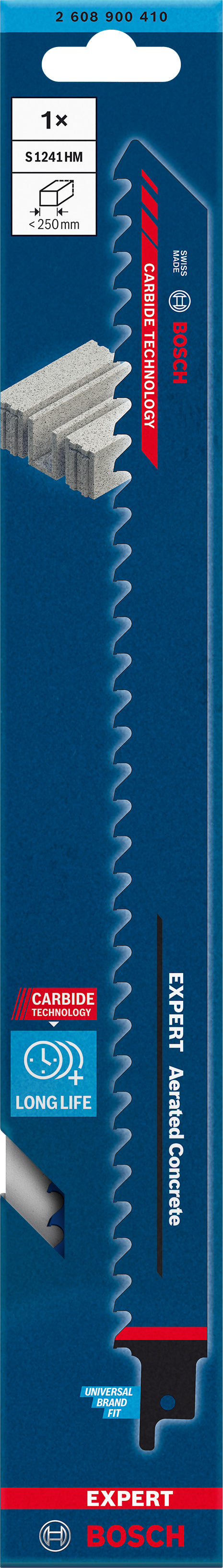 Conjunto de lâminas de serra Bosch RBE- 1ER S 1241 HM
