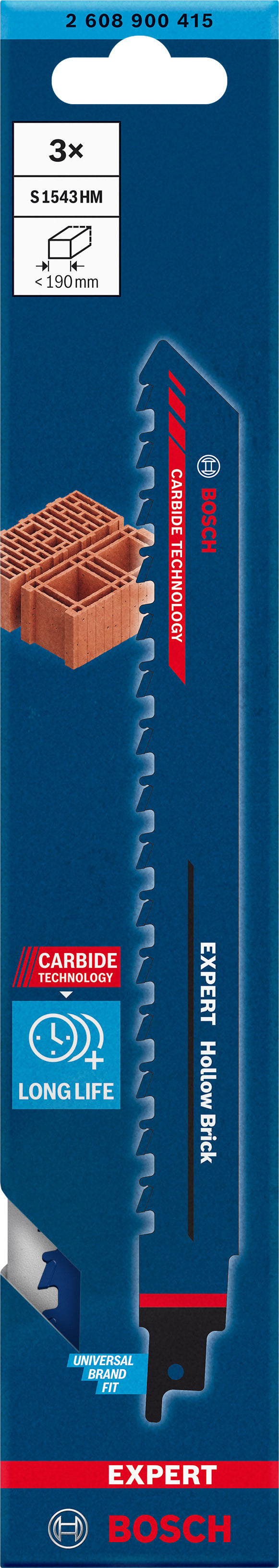 Bosch Saw Blade Set RBE- 3ER S 1543 HM