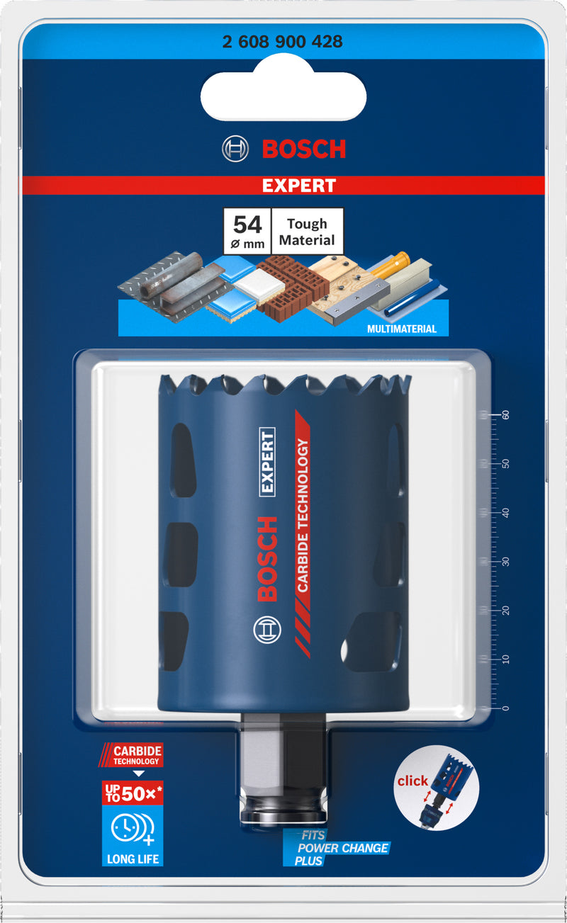 Serra Copo Bosch ToughMaterial 54mm