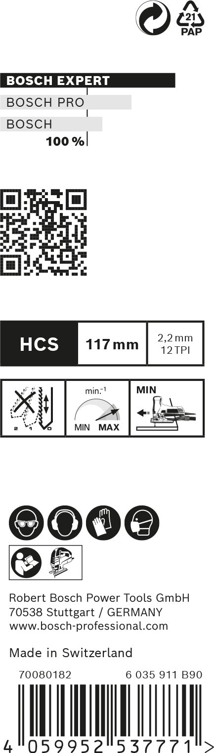 Bosch Saw Blade Set RBE-100ER T 308 B