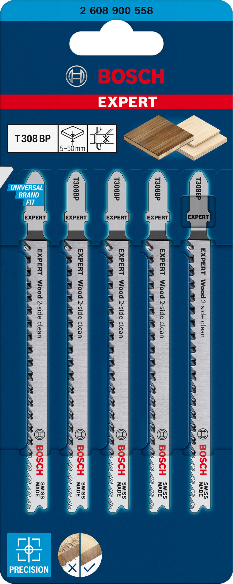 Bosch Saw Blade Set RBE- 5ER T 308 BP