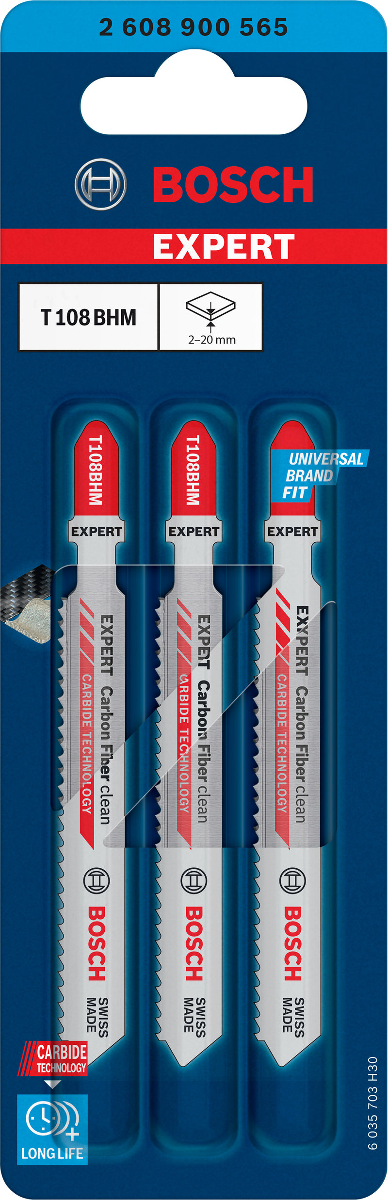 Bosch Saw Blade Set RBE- 3ER T 108 BHM