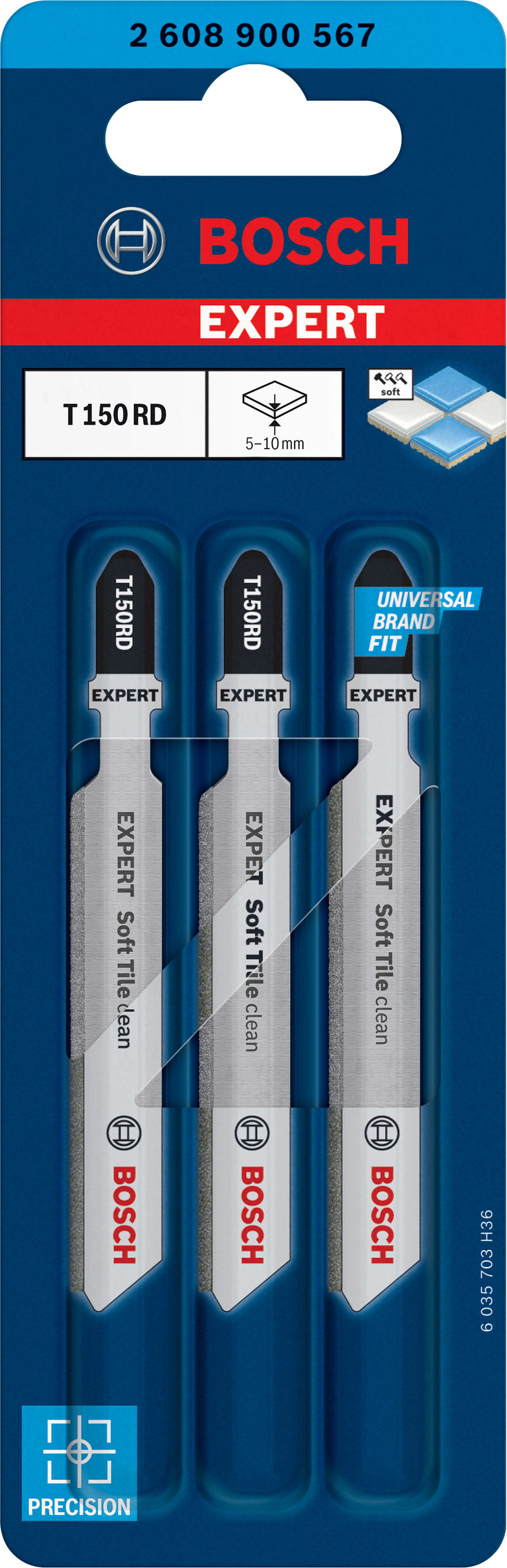 Bosch Saw Blade Set RBE- 3ER T 150 RD