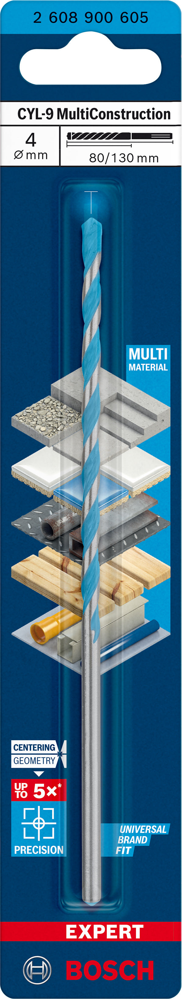 Broca Bosch CYL-9 Multi-Construc