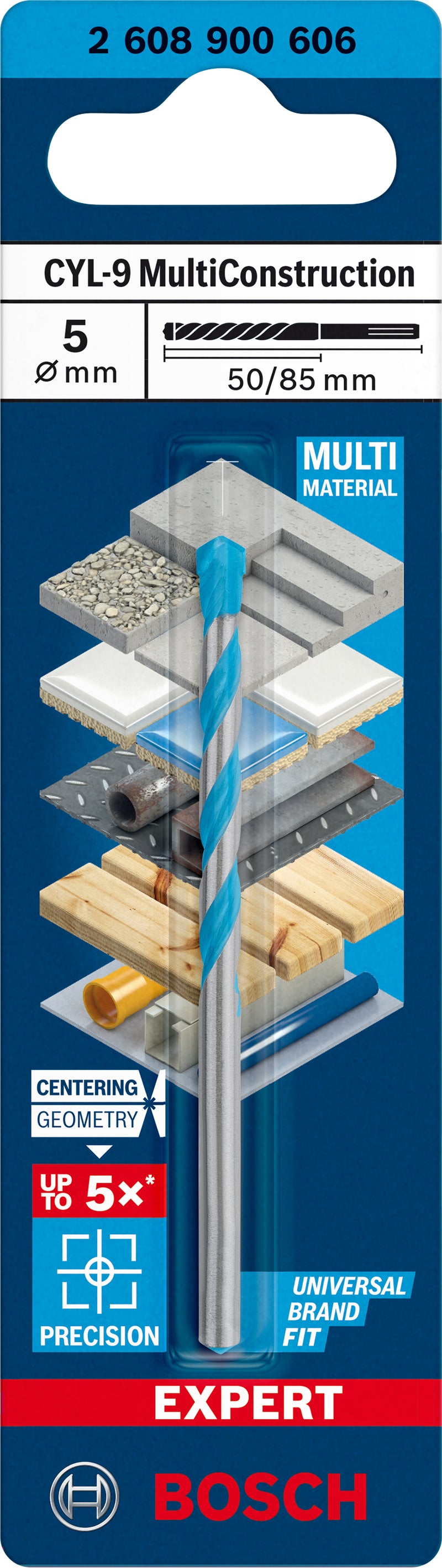 Bosch Drill bit CYL-9 Multi Construc 5x50x85mm
