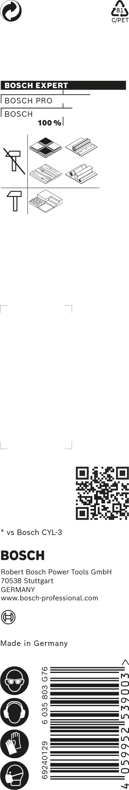 Bosch Drill bit CYL-9 Multi-Construc