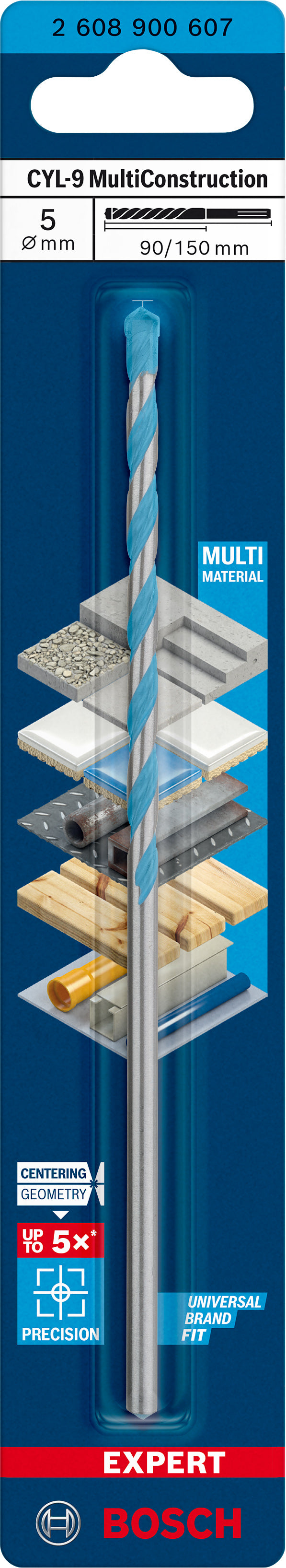 Bosch Drill bit CYL-9 Multi-Construc