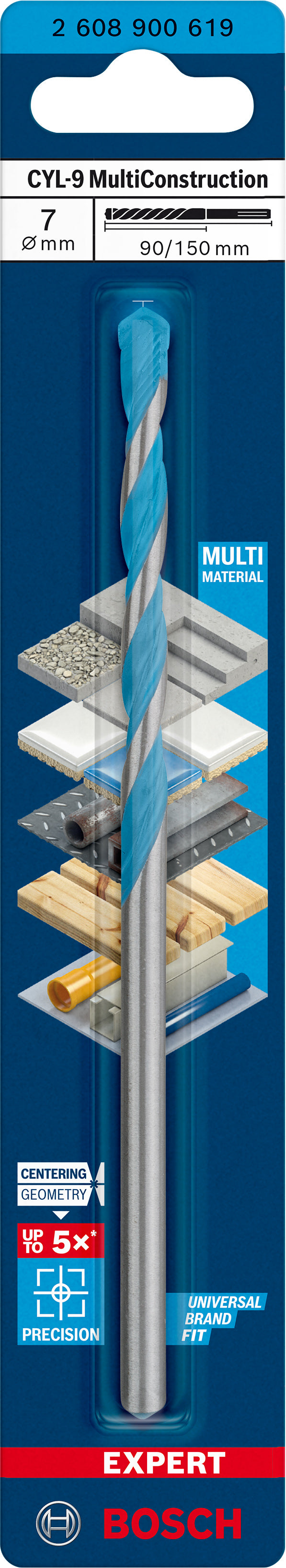 Broca Bosch CYL-9 Multi-Construc