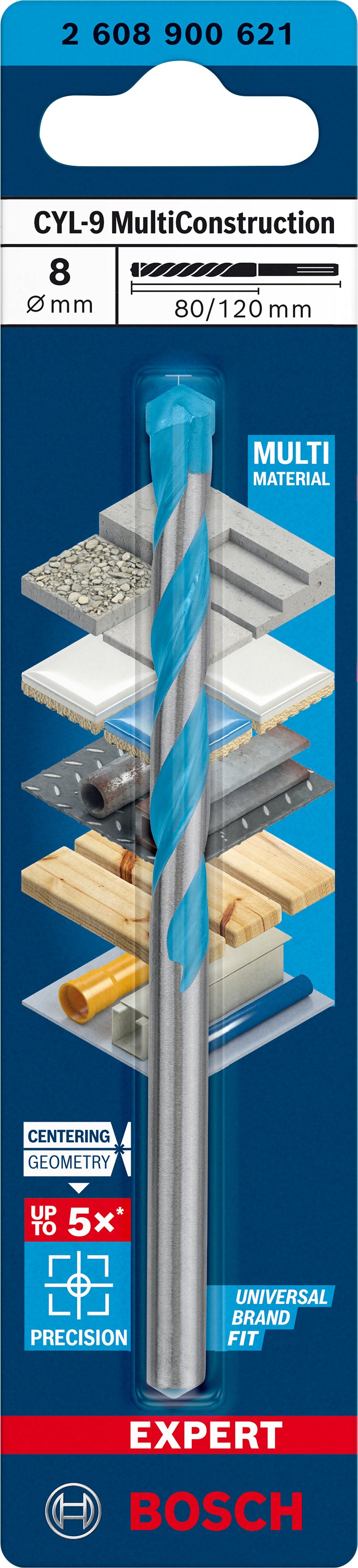 Broca Bosch CYL-9 Multi-Construc