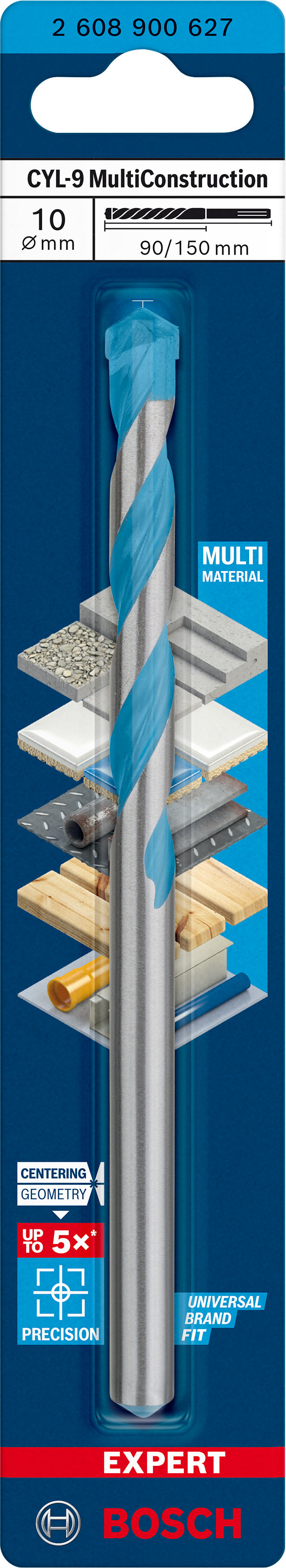 Broca Bosch CYL-9 Multi-Construc