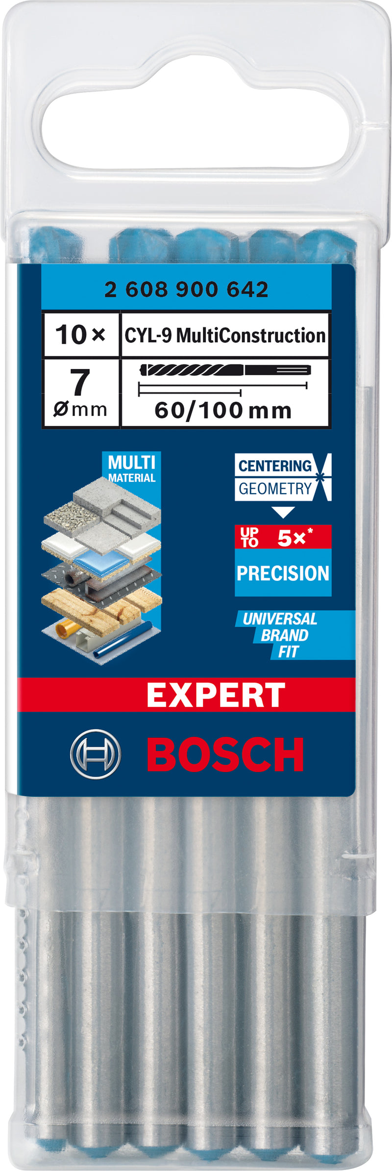 Broca Bosch CYL-9 Multi-Construc