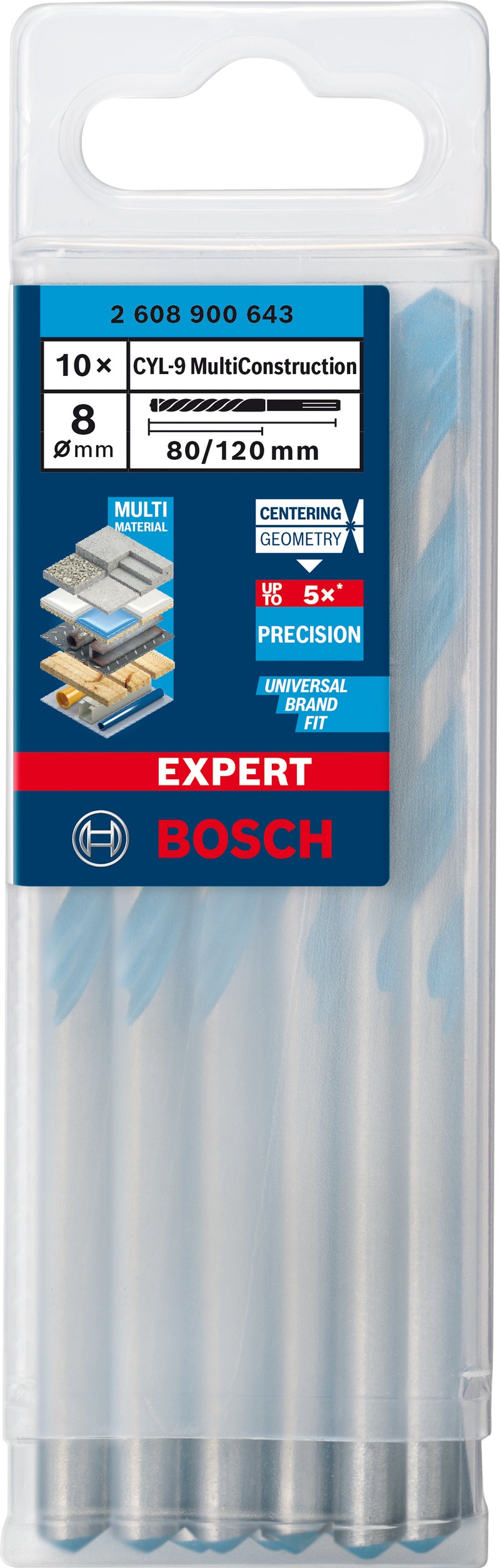 Broca Bosch CYL-9 Multi-Construc