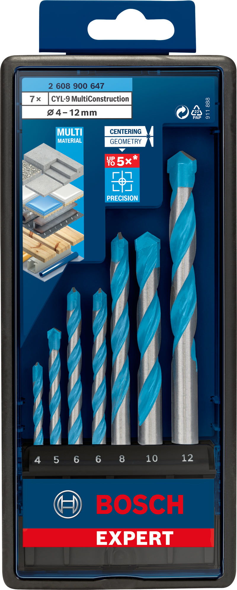 Broca Bosch CYL-9 Multi-Construc