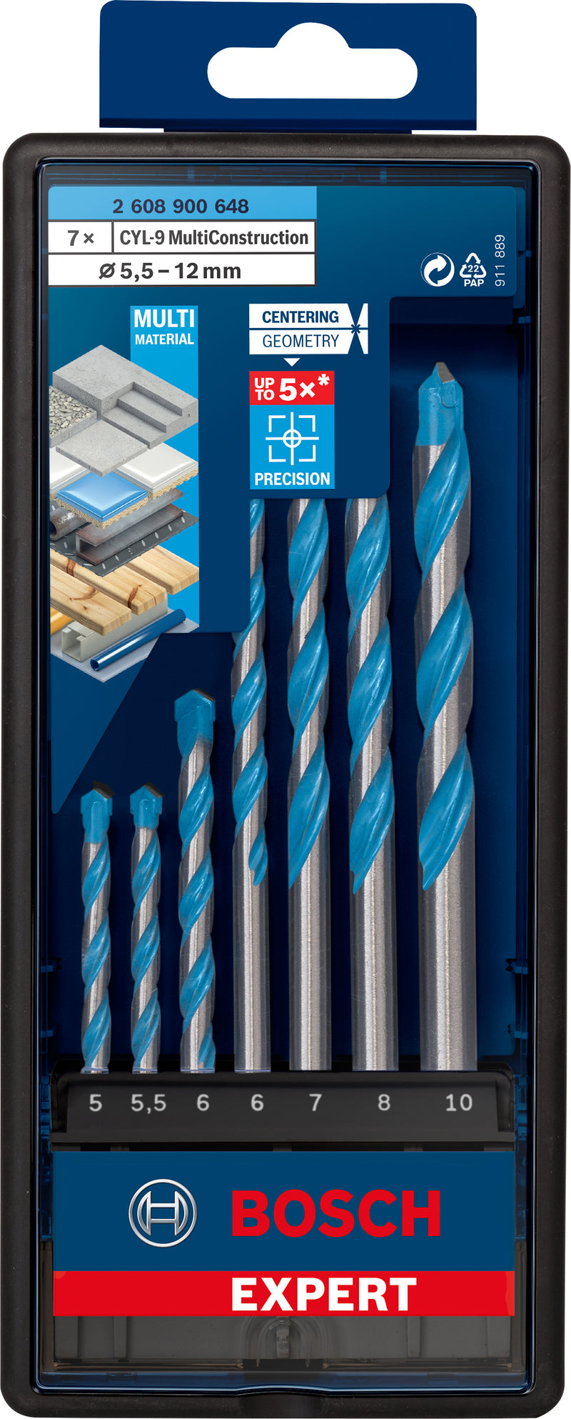 Broca Bosch CYL-9 Multi-Construc