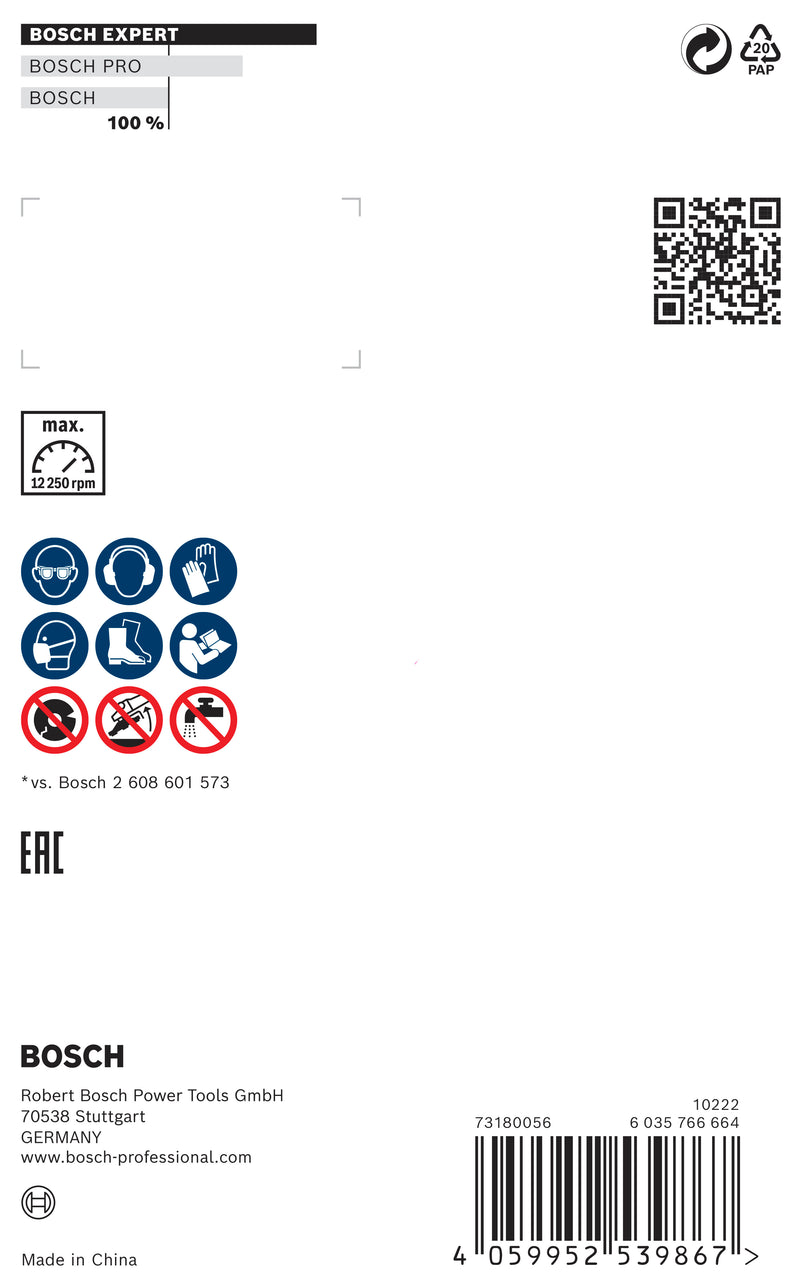 Roda de corte diamantada Bosch EXPERT Concrete