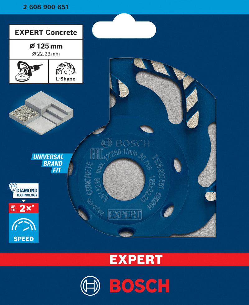 Roda de corte diamantada Bosch EXPERT Concrete