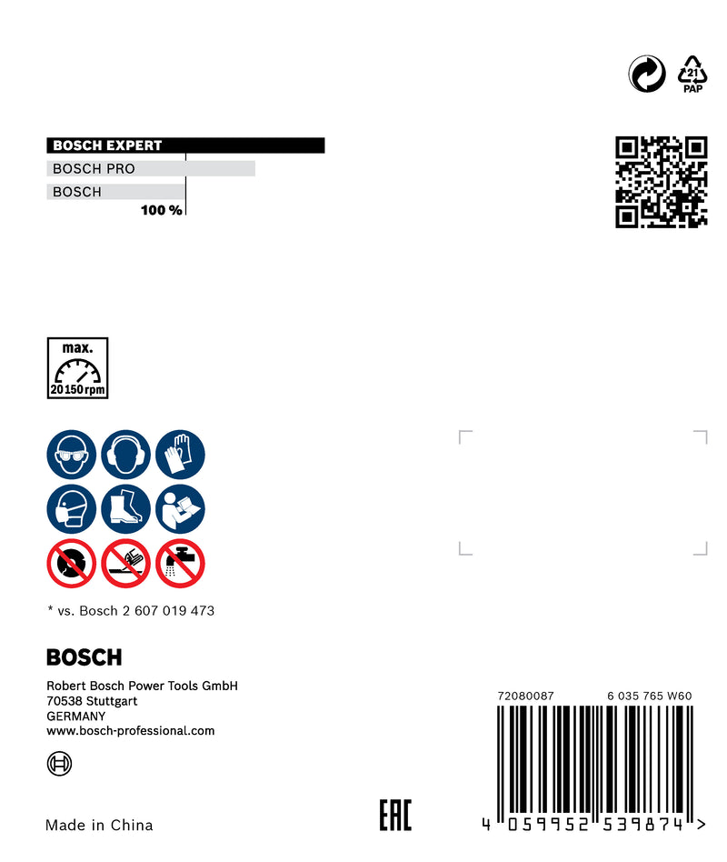 Bosch 76mm Diamond Cutting Blade