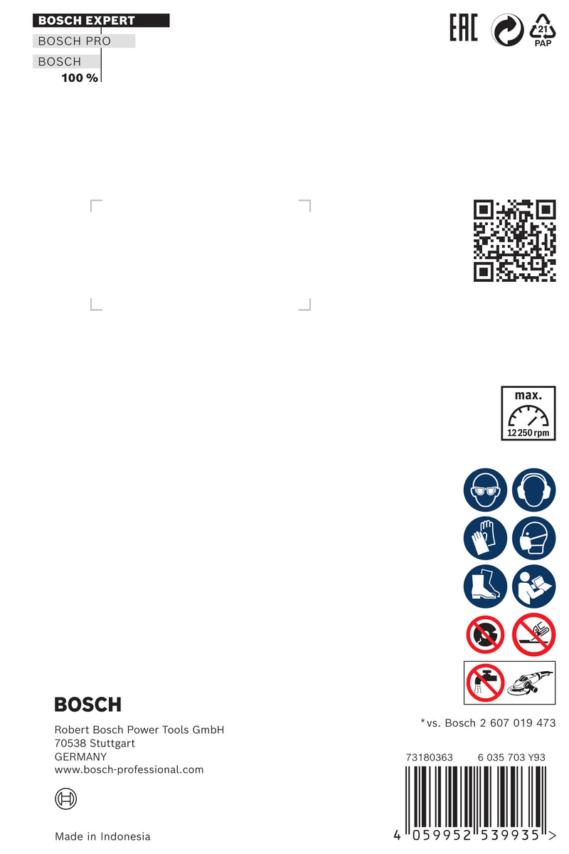 Bosch X-LOCK DIA CD HardC 125x22,23x1,6x10 EXP