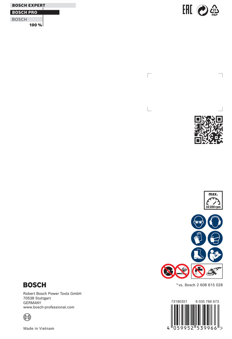 Bosch Diamond Cutting Blade