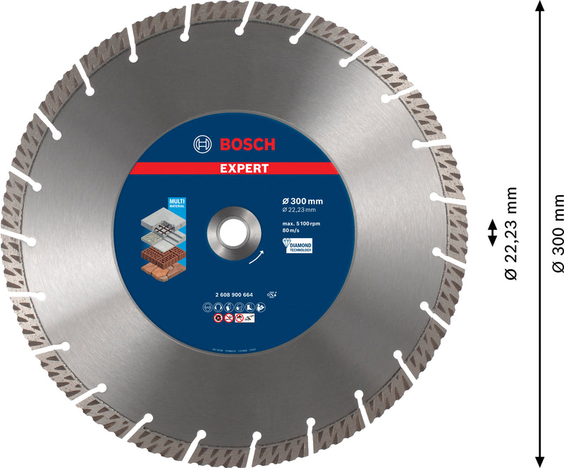Lâmina de corte diamantada Bosch