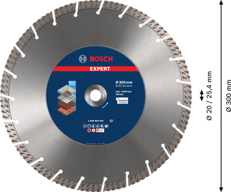Lâmina de corte diamantada Bosch
