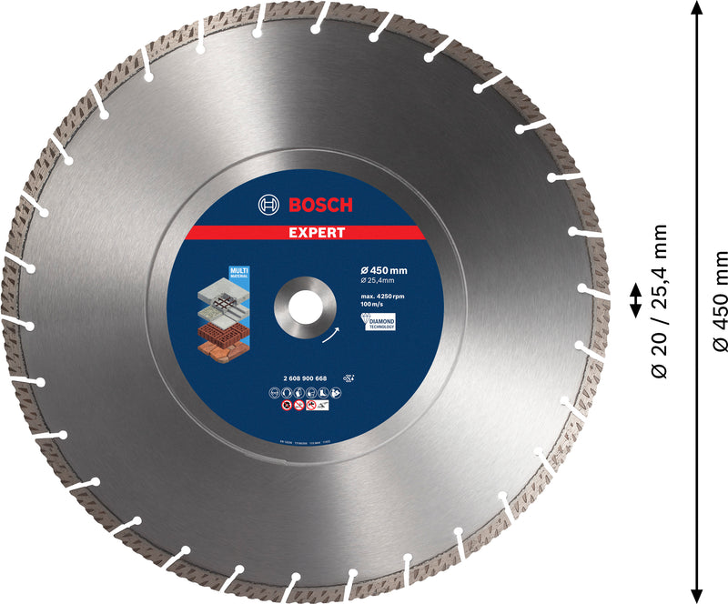 Lâmina de corte diamantada Bosch