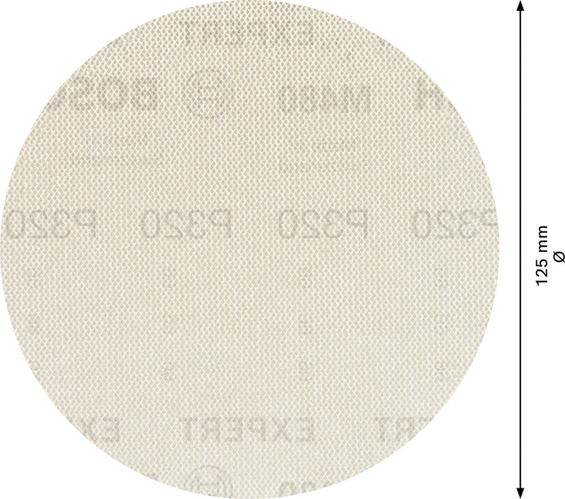 Bosch Set Of Sanding Papers M480,125mm,320,50x