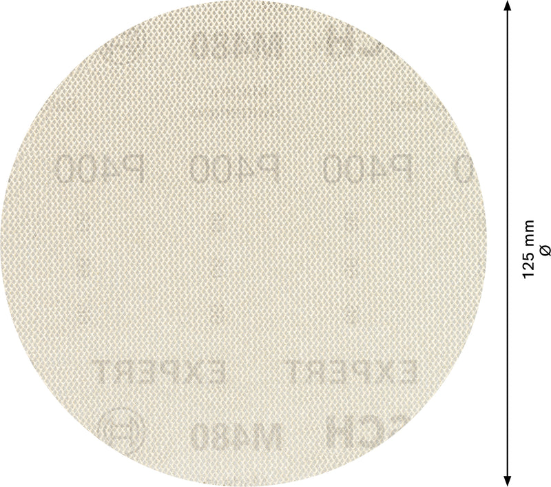 Bosch Set Of Sanding Papers M480,125mm,400,50x