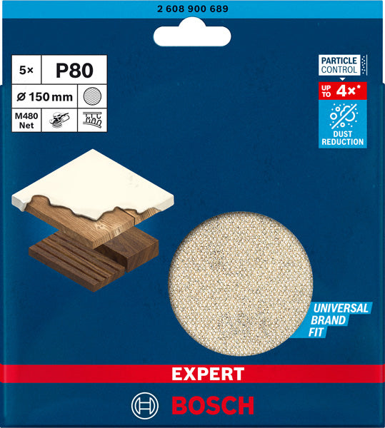 Bosch EX 5 foi abraz disc M480 150mm,G80