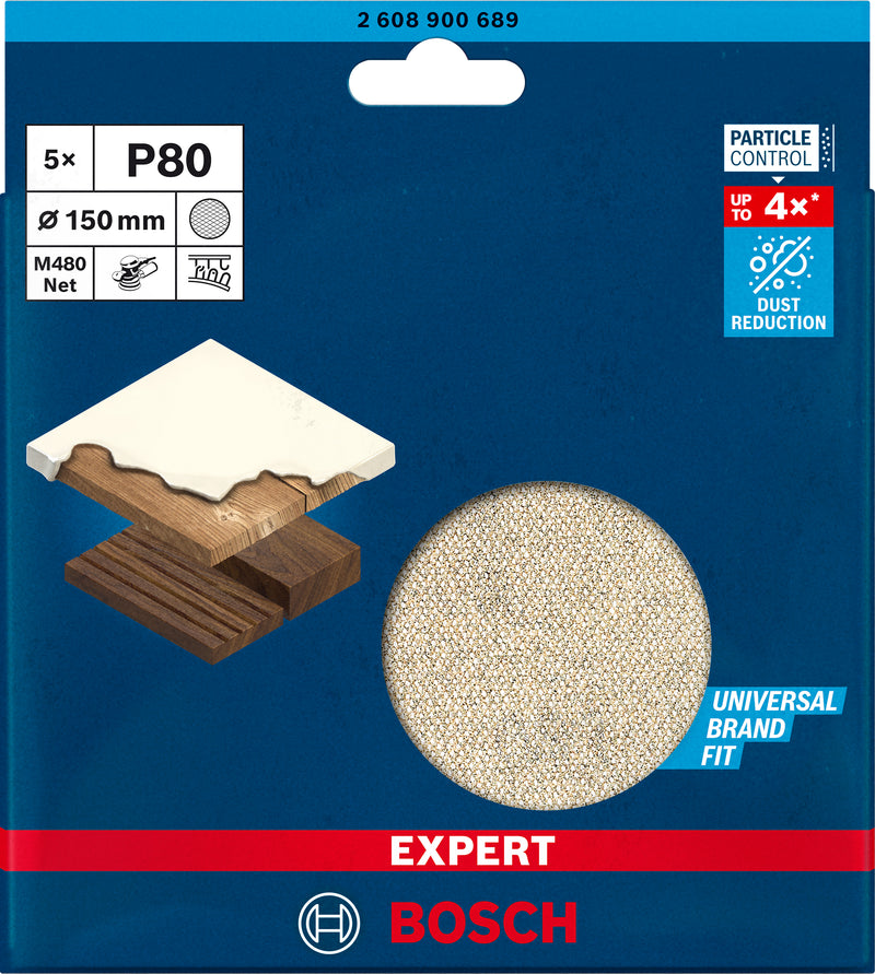 Bosch EX 5 foi abraz disc M480 150mm,G80