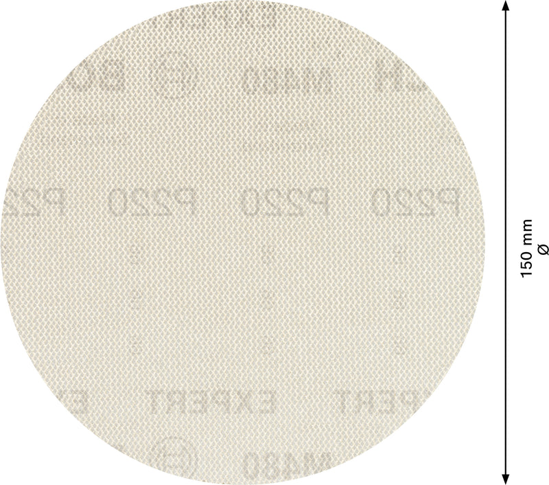 Bosch Set Of Sanding Papers M480,150mm,220,50x