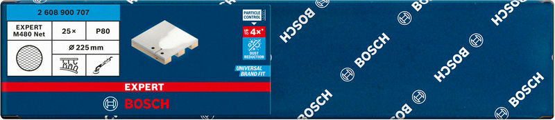 Bosch EX 25 foi abrazive disc M480 225mm, G80