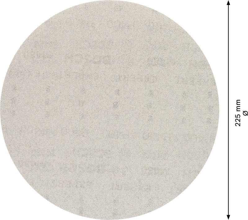 Disco abrasivo Bosch EX 25 foi M480 225mm, G100