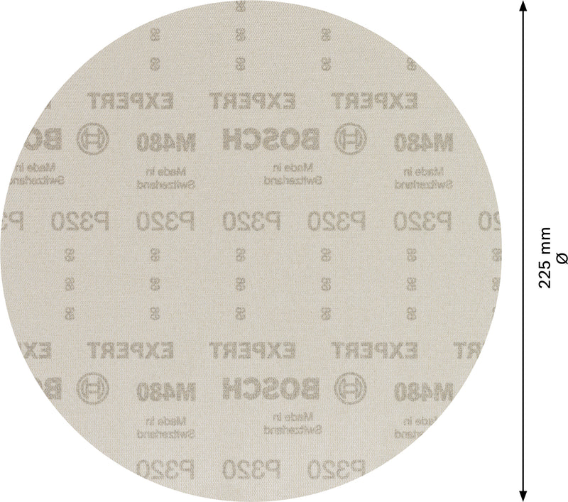 Bosch EX 25 foi abrazive disc M480 225mm, G320