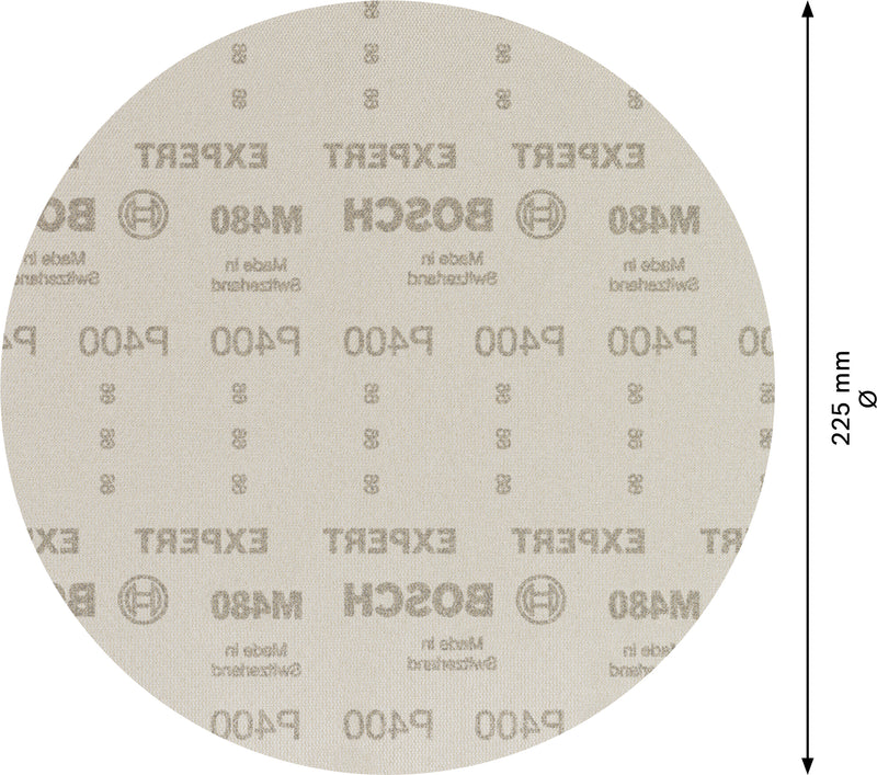 Bosch EX 25 foi abrazive disc M480 225mm, G400