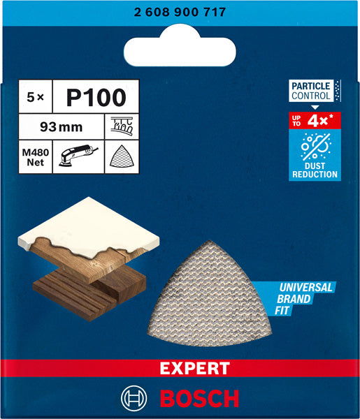 Bosch EX 5 foi abrazive delta M480 93x93,G100