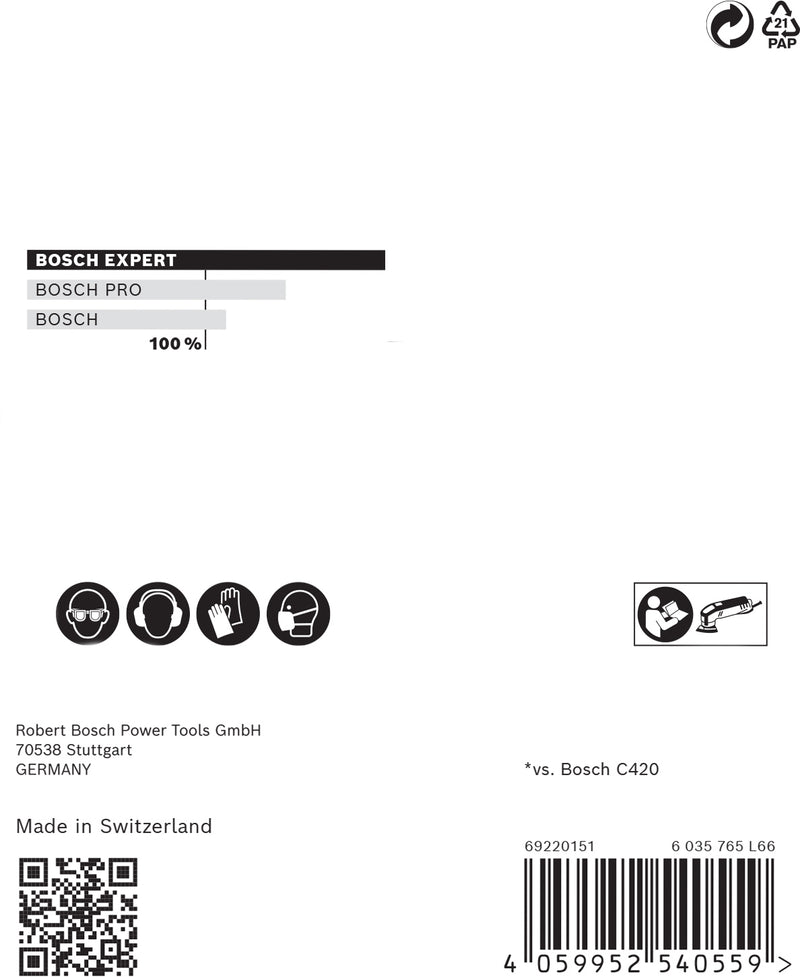 Bosch EX 5 foi abrazive delta M480 93x93,G100