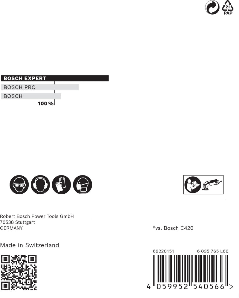 Bosch EX 5 foi abrazive delta M480 93x93,G120