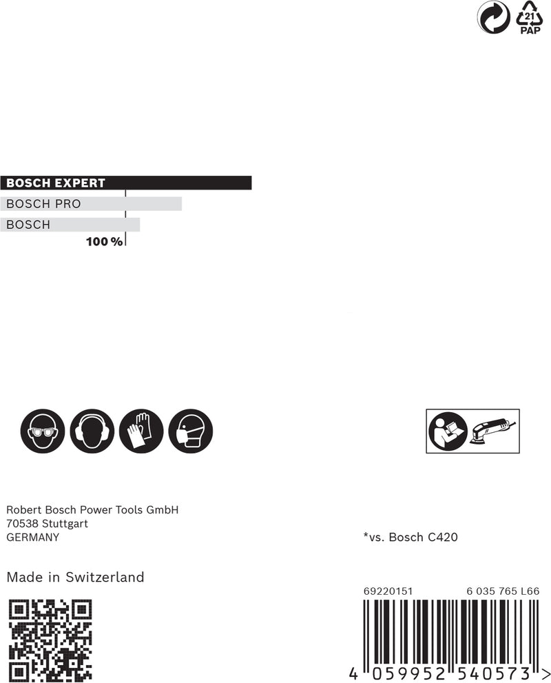 Bosch EX 5 foi abrazive delta M480 93x93,G150