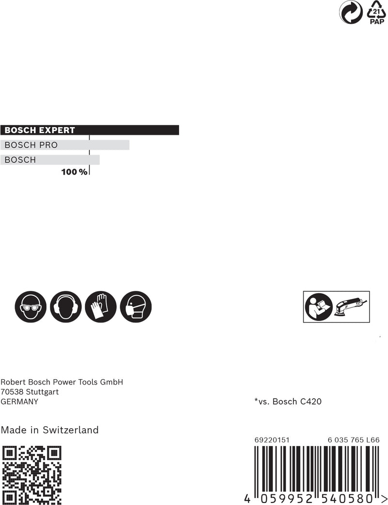 Bosch EX 5 foi abrazive delta M480 93x93,G180