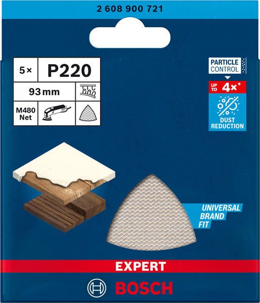 Bosch EX 5 foi abrazive delta M480 93x93,G220